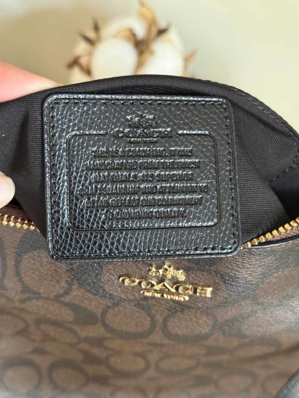 Coach North/South Crossbody Bag - Picture 7 of 7